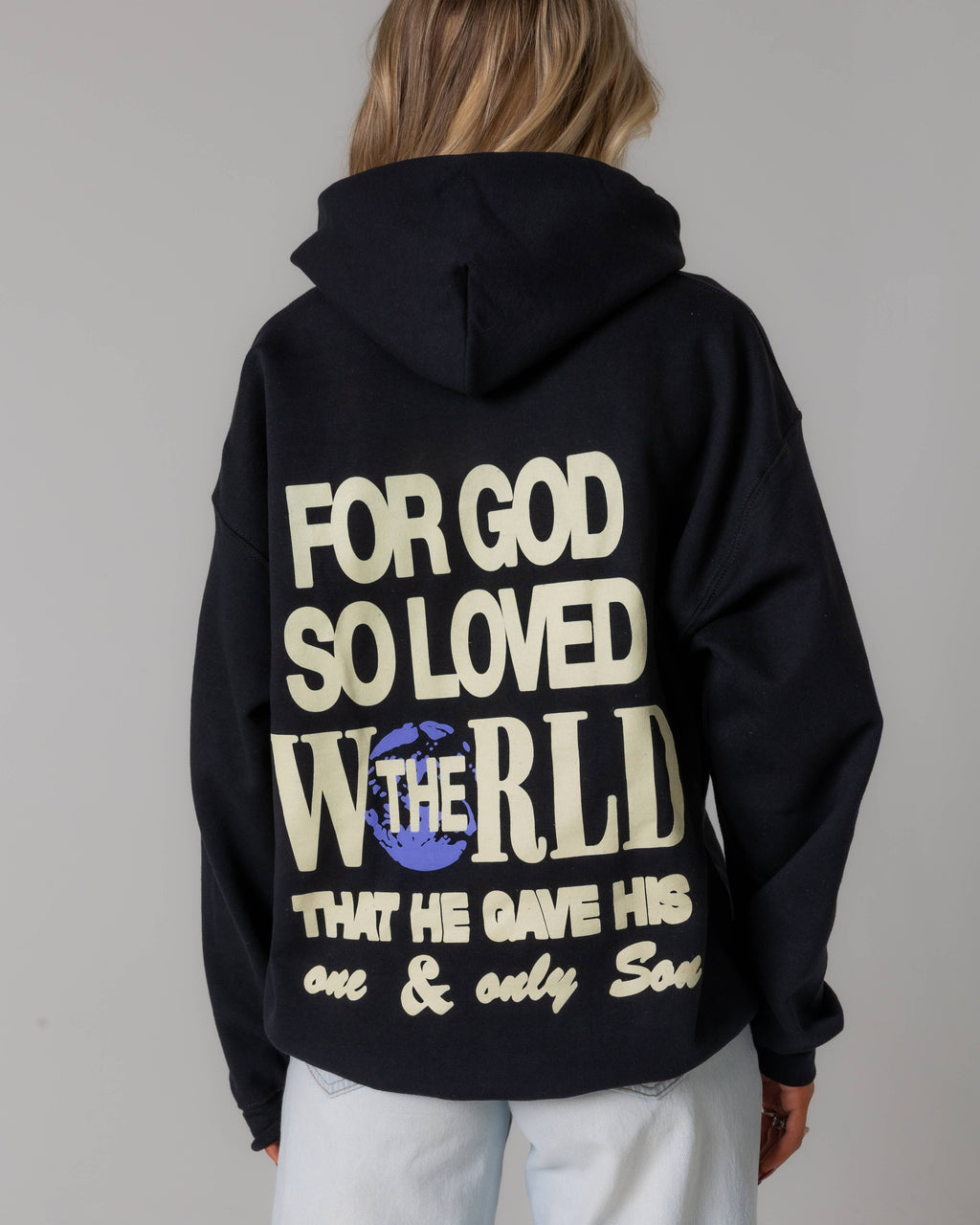 FOR GOD SO LOVED THE WORLD HOODIE